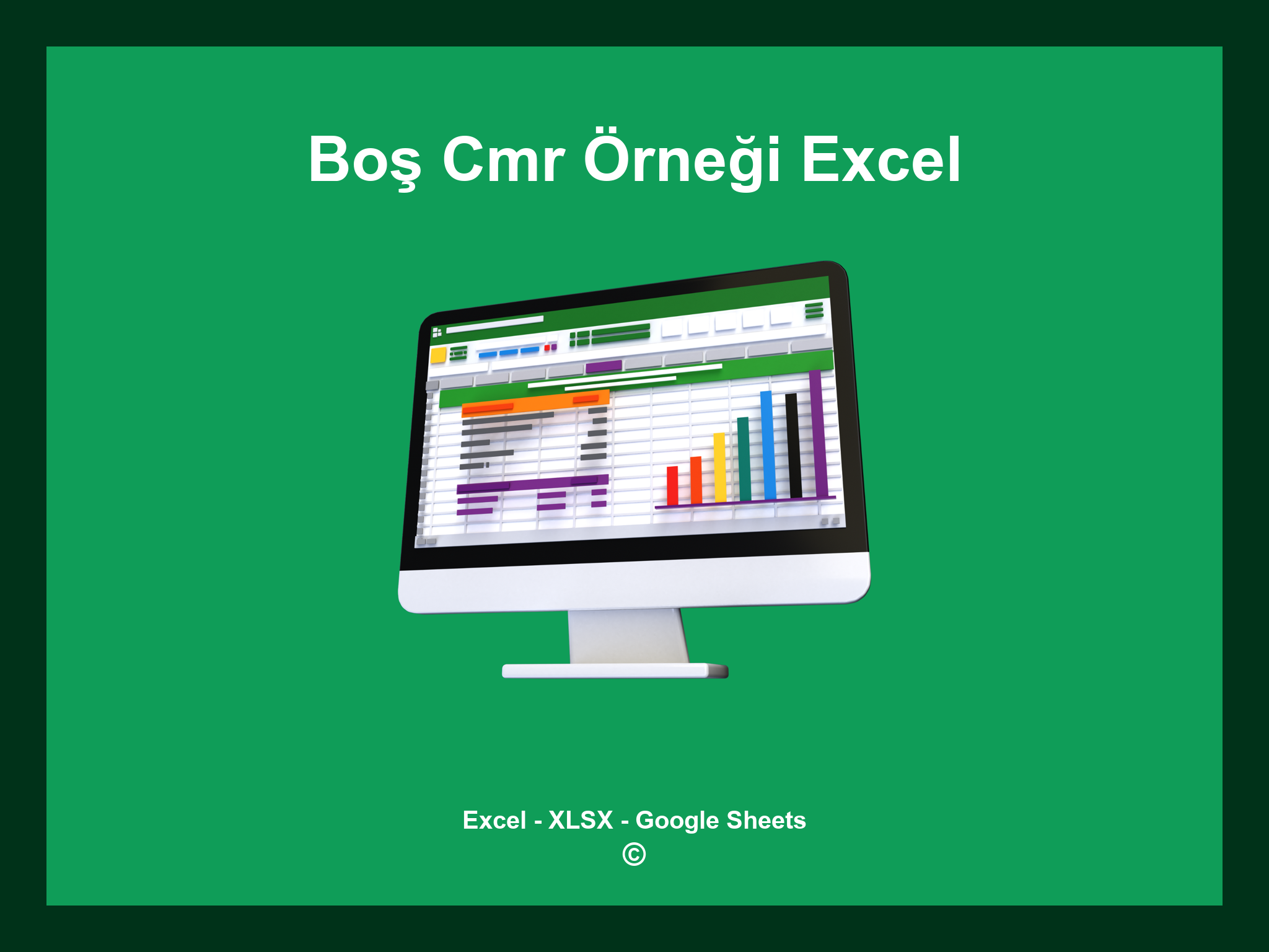 Boş Cmr Örneği Excel
