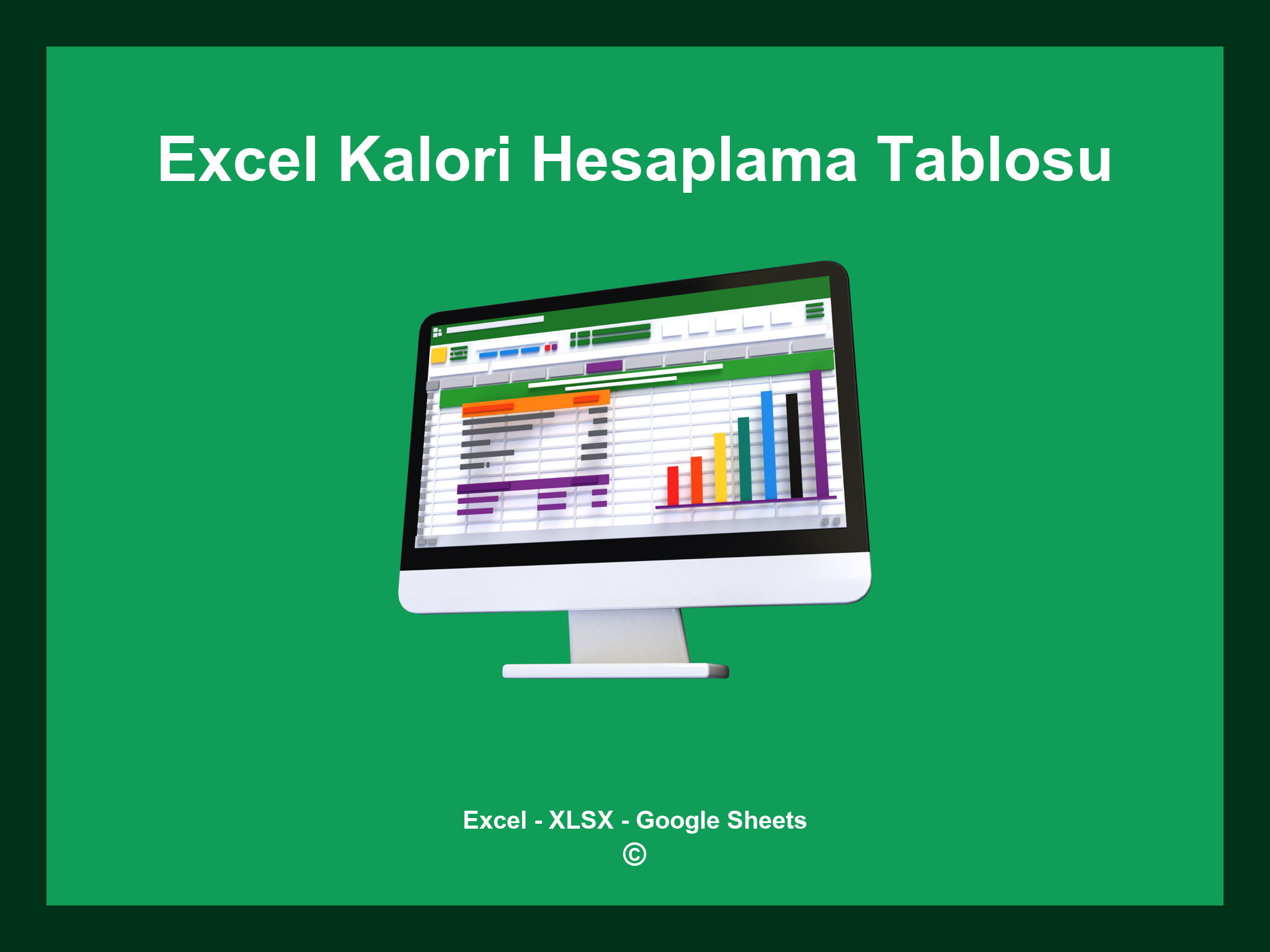 Excel Kalori Hesaplama Tablosu