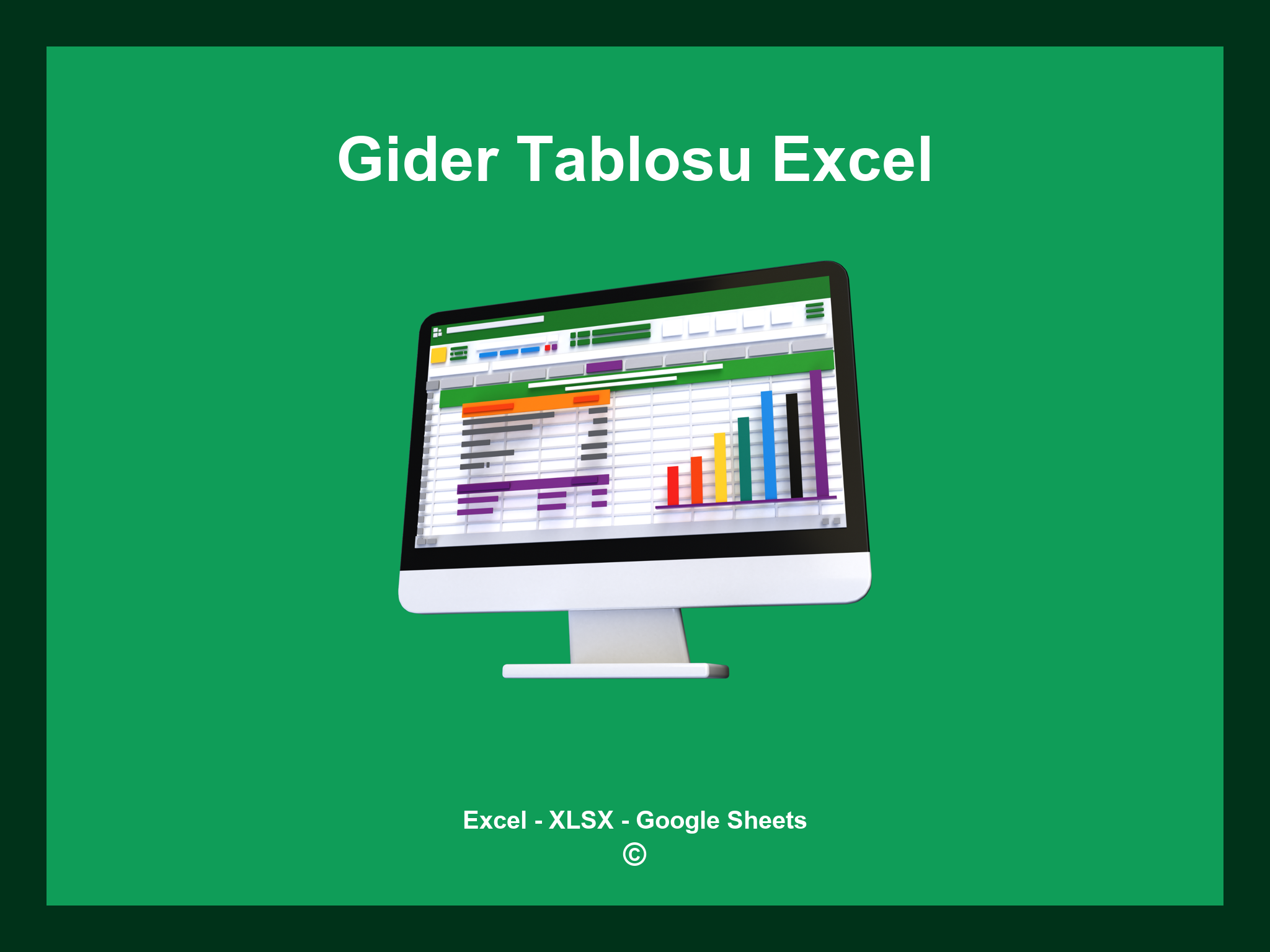 Gider Tablosu Excel