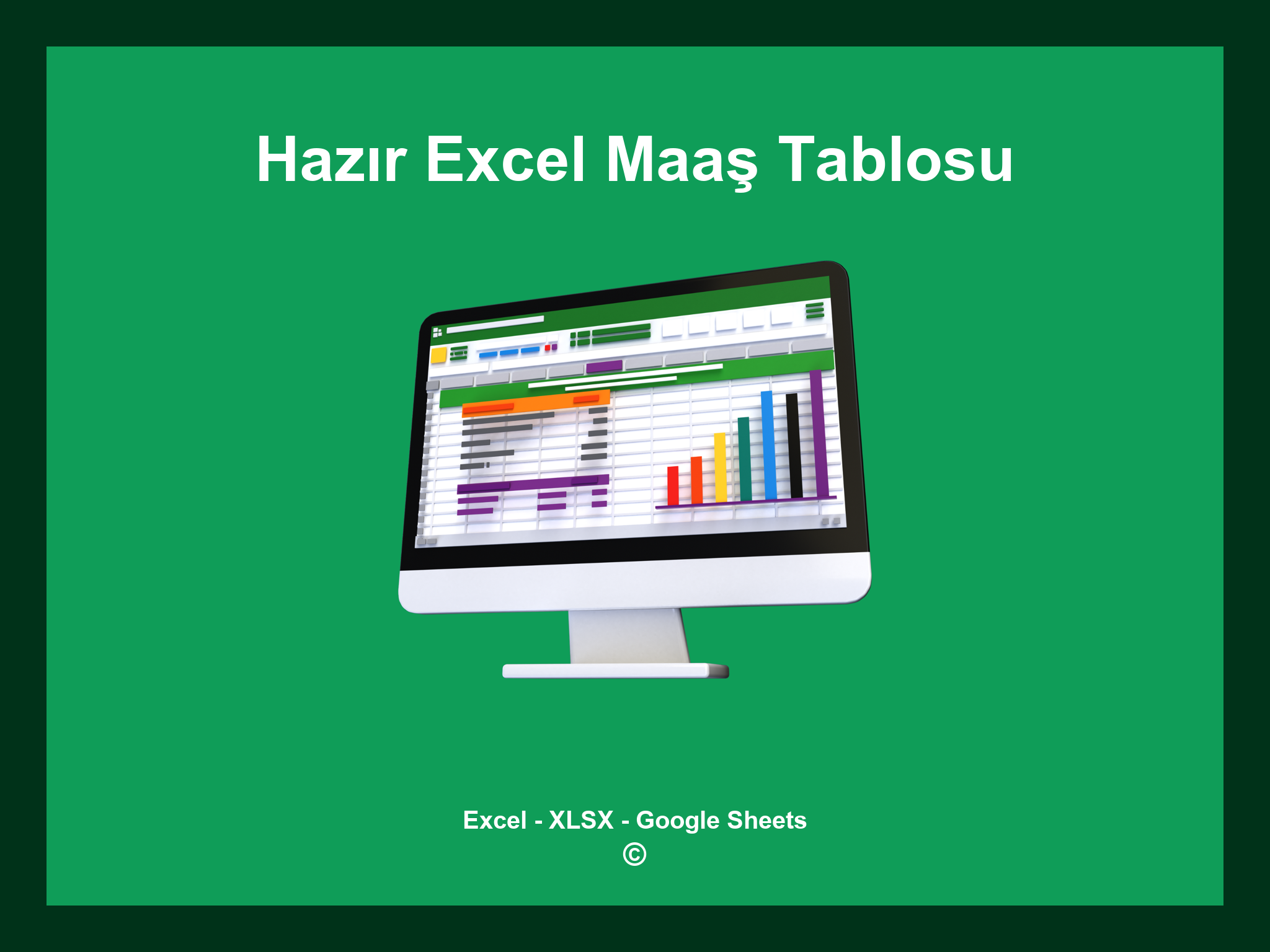 Hazır Excel Maaş Tablosu