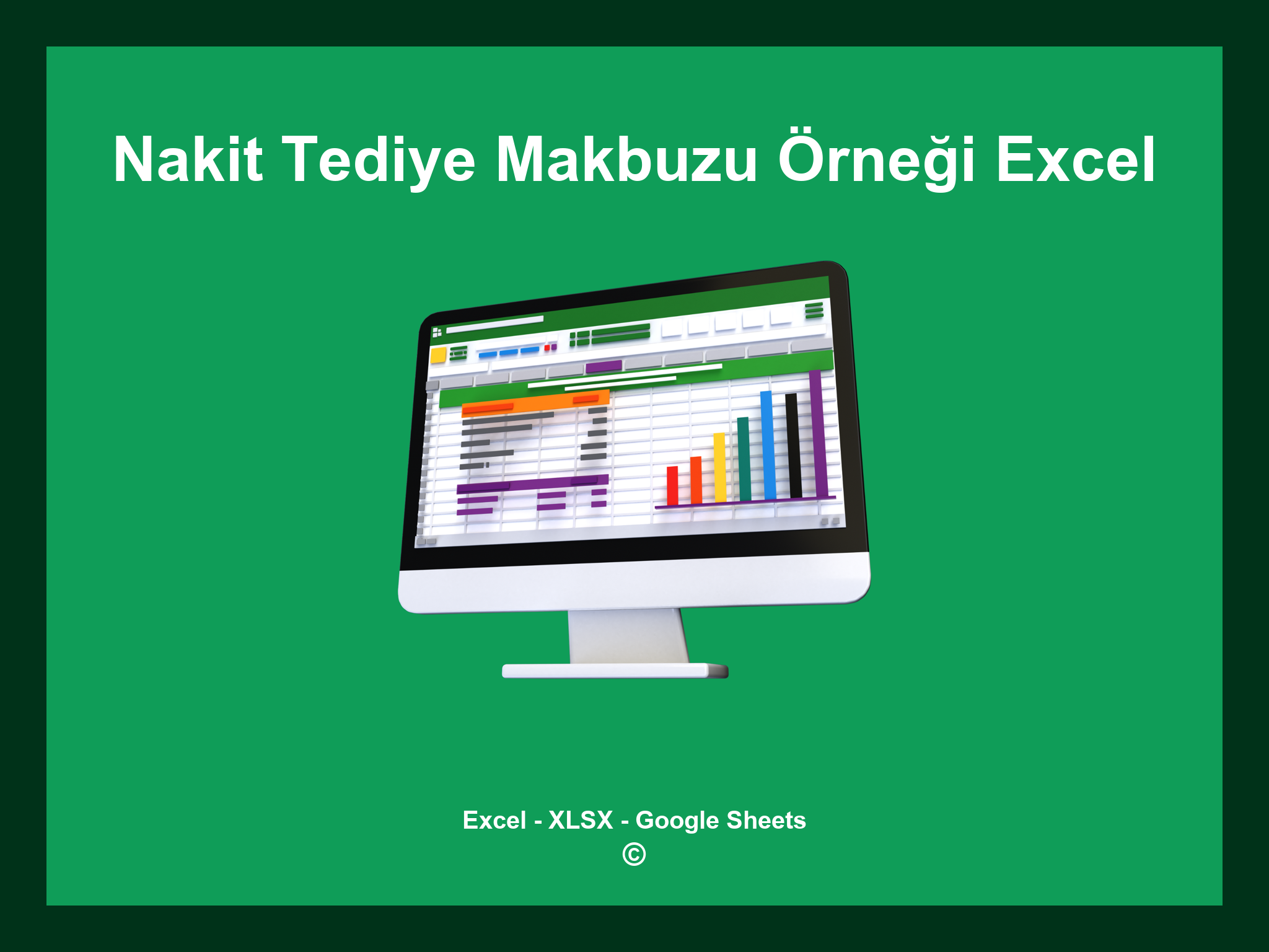 Nakit Tediye Makbuzu Örneği Excel