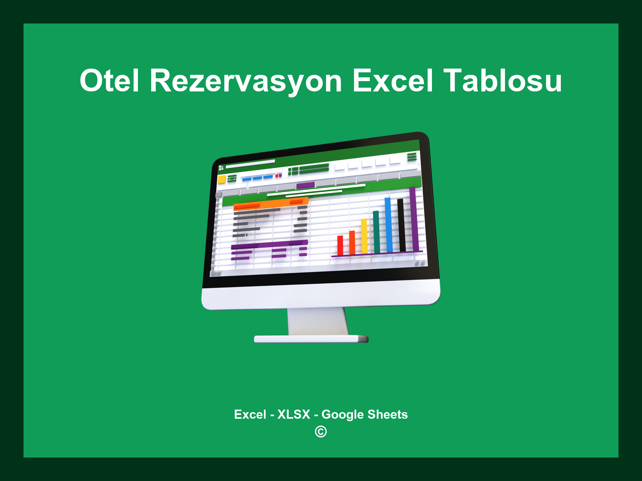 Otel Rezervasyon Excel Tablosu