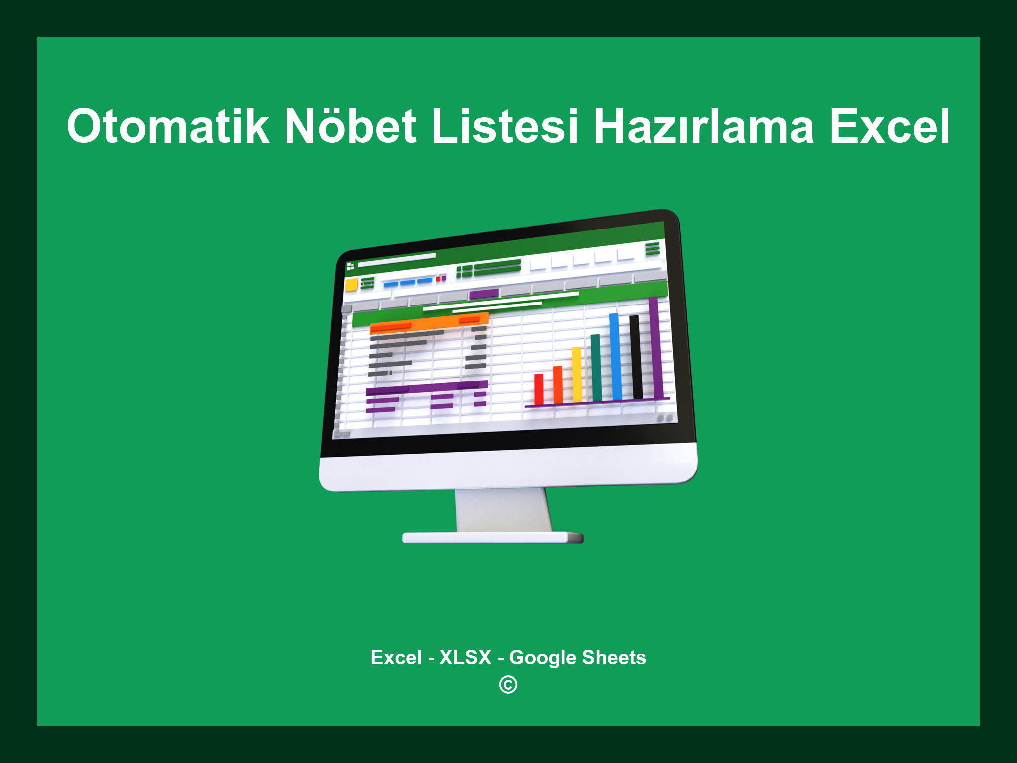Otomatik Nöbet Listesi Hazırlama Excel